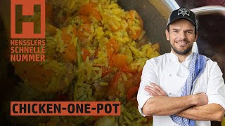 Schnelles ChickenOnePot mit Reis und Zitrone Rezept von Steffen Henssler [upl. by Michigan988]