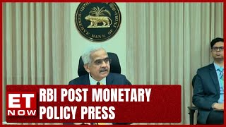 RBI Post Monetary Policy Press Conference  FY23 real GDP Seen At 7  Repo Rate  ET Now [upl. by Darda271]