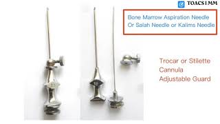 Bone Marrow Aspiration Needle  Salah’s Needle  Kalima Needle  Biopsy Needle [upl. by Noreg]