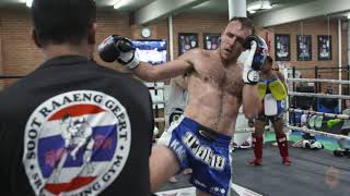 Muaythai Padwork  Paul Rogers [upl. by Anialram]