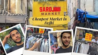 Delhi ki Sabse Sasti Market Sarojni Nagar Market  Cheapest Market in Delhi Place to visit in Delhi [upl. by Juster]