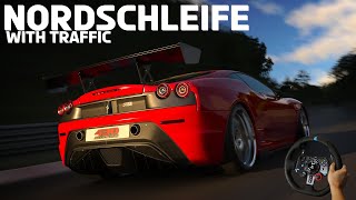 649BHP Ferrari 430 Scuderia SUNDAY DRIVE at Nordschleife  PS5  GT7  Steering Wheel 4K🔥Update 149 [upl. by Sprage]