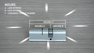 Come calcolare la corretta misura del cilindro a profilo europeo [upl. by Devonne]