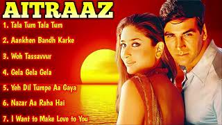 Aitraaz Movie 2004 All Songs  Udit Narayan  Sunidhi Chauhan  Adnan Sami  Puraane gaane [upl. by Burrill]