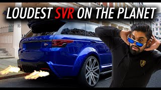 THE LOUDEST RANGE ROVER SPORT SVR ON THE PLANET [upl. by Hernardo576]