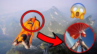 Terrifying Wingsuit Flight Fails Caught On Camera 2021 [upl. by Ely]