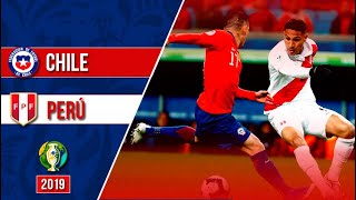 Chile 0  3 Perú  Semifinal  Copa América 2019 [upl. by Hindorff]