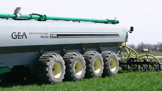 2018 GEA Houle Stainless Steel 10500 Manure Tank [upl. by Lynett]