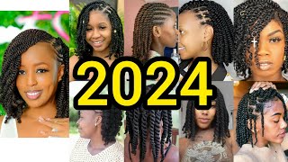 Look classy and beautiful with these braids hairstyles Twist hairstyles for black ladies Hairstyle [upl. by Etteroma390]