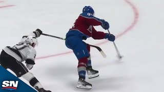 Avalanches Mikko Rantanen Records Ninth Career HatTrick vs Kings [upl. by Ettelegna]