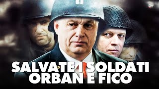 Salvate i soldati Orban e Fico  Dietro il Sipario  Talk Show [upl. by Pamella438]