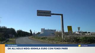 Tuturano ok allasilo nido 600mila euro con fondi PNRR [upl. by Pas]