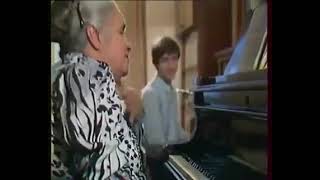 Tatiana Nikolayeva and Nicolai Lugansky play Bach’s Two Pianos concerto in C minor [upl. by Ydnat]