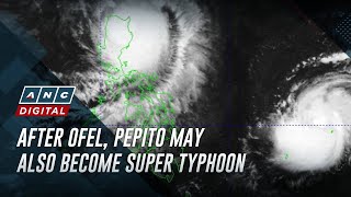 Ofel triggers Signal No 5 Pepito may also become super typhoon  ANC [upl. by Mehalek]