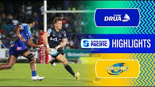 HIGHLIGHTS  FIJIAN DRUA v HURRICANES  Super Rugby Pacific 2024  Round 9 [upl. by Nayd]