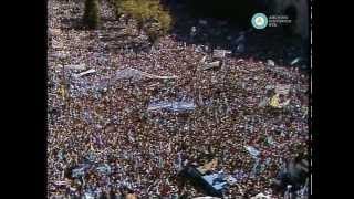 Galtieri en la Plaza de o “si quieren venir que vengan” 1982 [upl. by Inol]