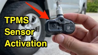 How to activate brand new TPMS sensor [upl. by Atirehs764]