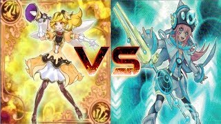 YuGiOh Trickstar MekkKnight vs Pendulum Magician Reallife Duel [upl. by Ebarta931]