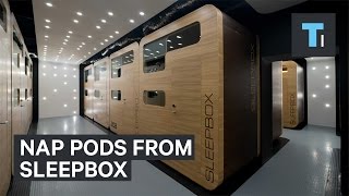 These sleep pods are perfect for layovers [upl. by Hsetim737]