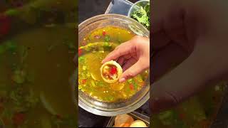 super tasty😋👌 golgappa panipuri puchka spicyfood yt streetfood love short like share sub [upl. by Pernas]