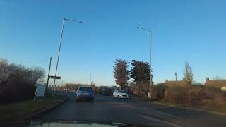 Driving Up the Sheppey Crossing and Brief Drive into Minster On Sea [upl. by Dej]