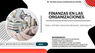 VIDEO  FINANZAS TECNOLOGICO [upl. by Ruhl]