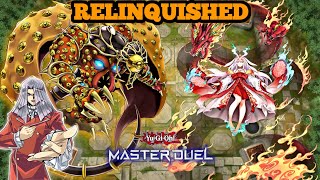 Best Maximillion Pegasus Deck  RELINQUISHED MillenniumEyes Restrict  YUGIOH MASTER DUEL [upl. by Iormina]