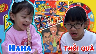 Trò chơi 2 chị em Tân An  Quỳnh An ăn kẹo thối cười rụng rốn HaHa 💎 AnAn ToysReview TV 💎 [upl. by Rebmyk]