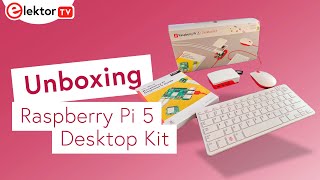 Raspberry Pi 5 Desktop Kit — Unboxing and First Impressions [upl. by Chryste689]