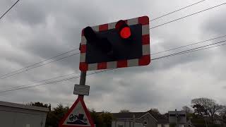 BoltonleSands Level Crossing  Lancashire [upl. by Sonni]