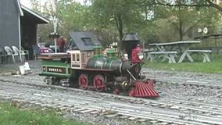 Live Steam Trains TCME Fall 2008 Blowdown Run [upl. by Yeoz]