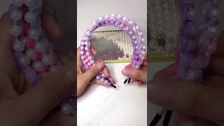 Hair band making at homesimple hairband 💕pls subcrib [upl. by Lasko79]