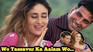 wo tassavur ka alam ll udit narayan alka yagnik ll aitraaz movie ke song ll hindimusic2 [upl. by Kcyred]