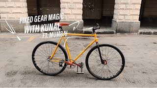 Scolarian Fixed gear Magic with kunal  ft mumbai Brakeless [upl. by Astri]