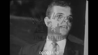 Ku Klux Klan rally with Klansman lawyer 1960s  Archive film 1091913 [upl. by Pollard]