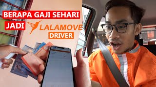 VLOG Masa Terbaik Join Lalamove Driver Sehari Kerja Gaji Dah Masyuk💰 [upl. by Yblocaj]