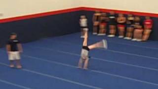 RoundOff Backhandspring Half Twist [upl. by Mcgregor]