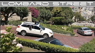 Driving Lombard Street in San Francisco California [upl. by Gracie]