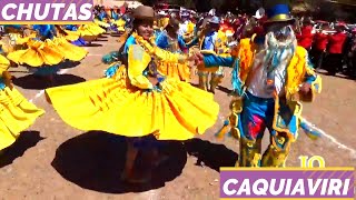 Los verdaderos CHUTAS CHOLEROS de CAQUIAVIRI cuna de la danza CHUTA prov Pacajes La Paz  Bolivia [upl. by Piper]