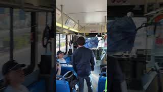 Guy brings hammock on a public bus [upl. by Kayley]