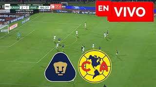 🔴 PUMAS 2  1 CLUB AMÉRICA EN VIVO Y EN DIRECTO 🔴 LIGA MX CLAUSURA 🏆 [upl. by Nonnelg]