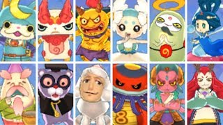 Yokai Watch 3 All Legendary Yokai Summonings Requirements amp More [upl. by Ahseenat]