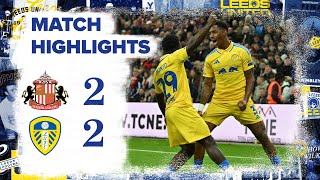 Highlights  Sunderland 22 Leeds United  EFL Championship [upl. by Shayne]