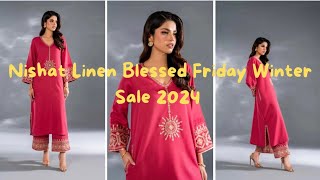 Nishat Linen Winter Sale  Nishat Blessed Friday Sale  Nishat Linen Flat 25  OFF  SparkampStyle [upl. by Feinstein]