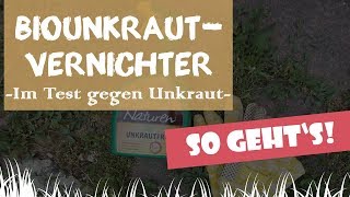 Bio Unkrautvernichter gegen Unkraut So funktioniert‘s  GartenundFreizeitde [upl. by Anselmi535]