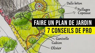 Comment faire un PLAN de JARDIN [upl. by Otxilac]