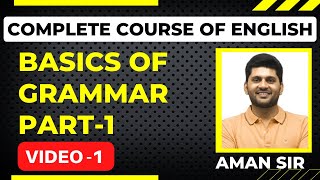 Basics of English grammarEnglish for competitive examsaman vashist free courseenglish grammar [upl. by Blasius]