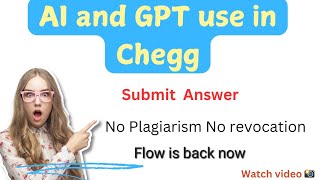 Chegg question flow How to remove AI  How to arrange solution GPT use trick  Plagiarism remove [upl. by Nala207]