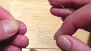 How to tie a Grinner  Uni Knot [upl. by Sulakcin]