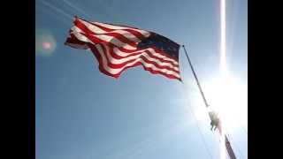 Fort McHenry Flag RaisingAVI [upl. by Brant651]